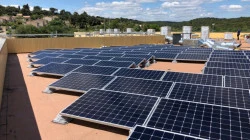 Panneau photovoltaïque dans le Vaucluse